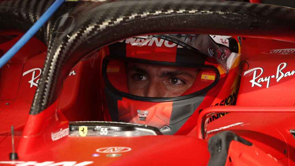 Carlos Sainz en el Gran Premio de Catar
