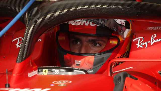 Carlos Sainz en el Gran Premio de Catar