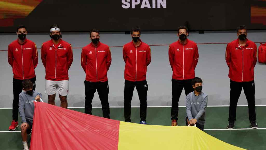 El equipo de España en la Copa Davis 2021