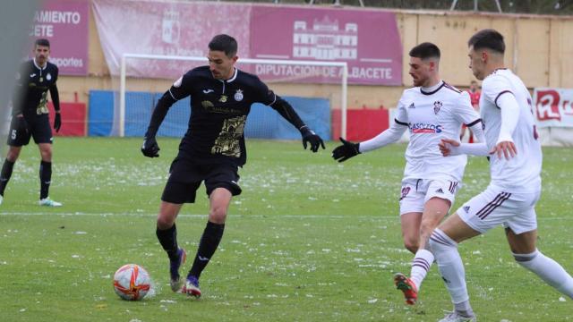 Álex Mozo fue el autor del gol del Conquense. Foto: @alfonsofp7web