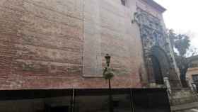 La Iglesia del Sagrario en Málaga presenta un enorme grieta que afecta a la cornisa.