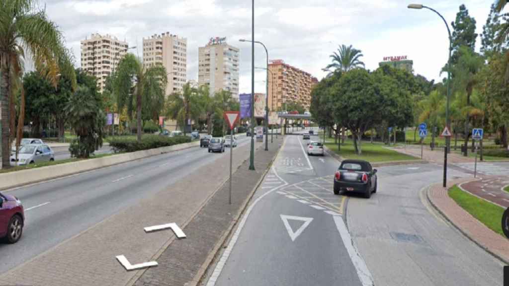 Avenida de Andalucía de Málaga.