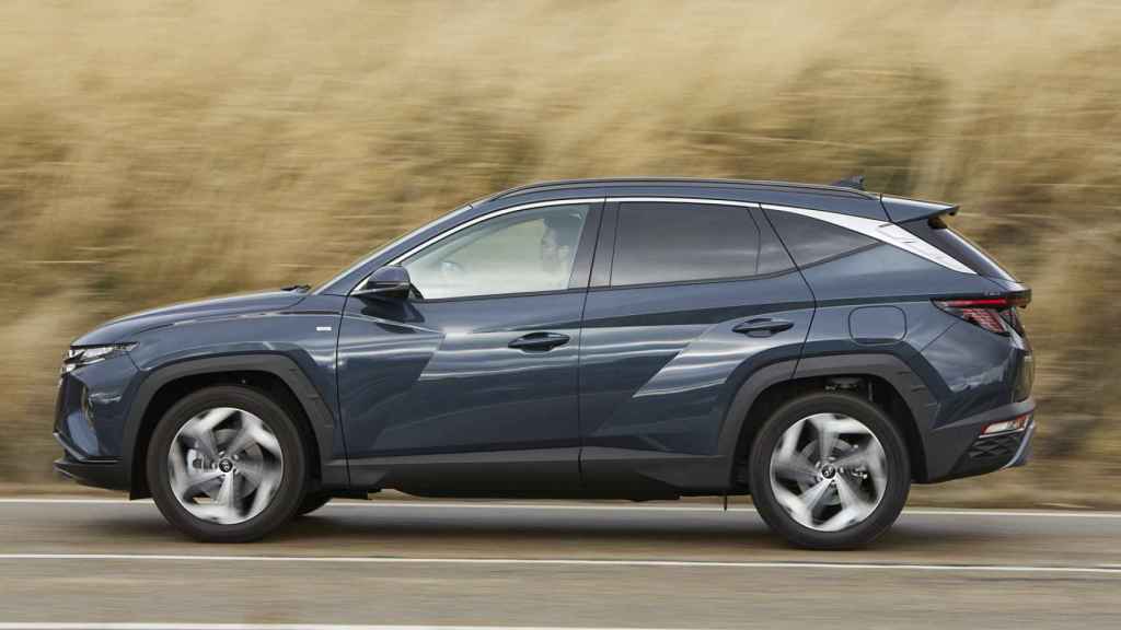 El Hyundai Tucson presenta elementos de diseño futuristas.