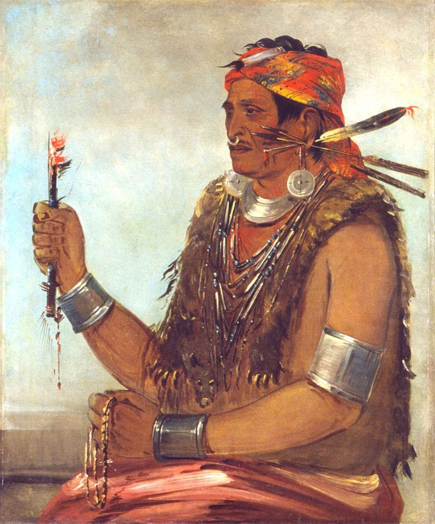 Retrato de Tenskwatawa.