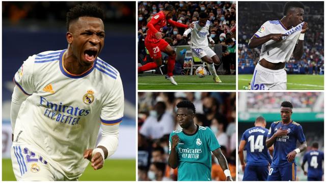 Los goles de Vinicius que han dado puntos al Real Madrid en Liga