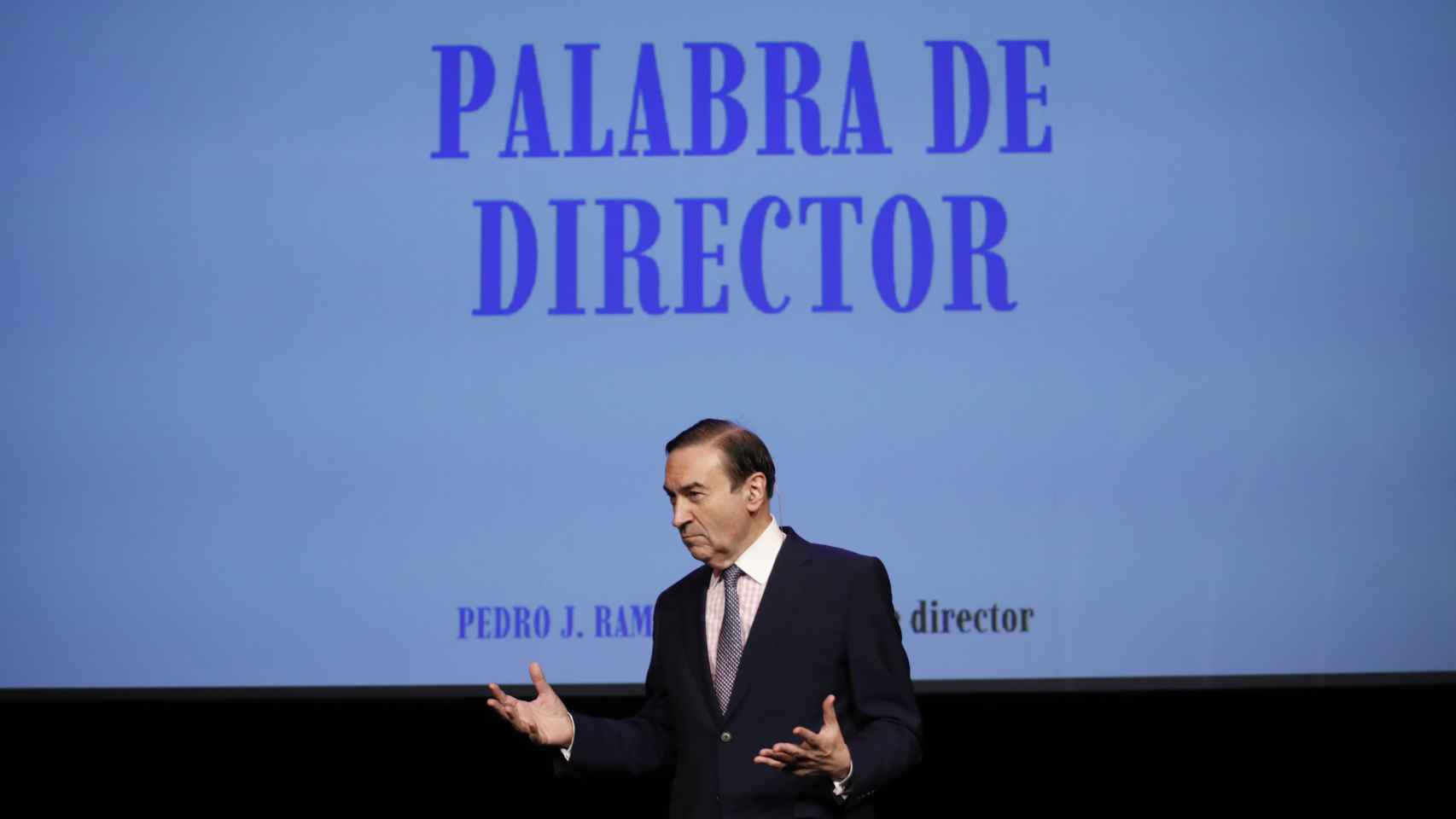 Pedro J. presenta en Madrid 'Palabra de director', el primer volumen de sus memorias