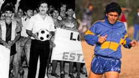 30 años del día en el que Maradona conoció a Pablo Escobar y jugó con él al fútbol en La Catedral