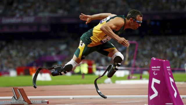 Oscar Pistorius en Londres 2012