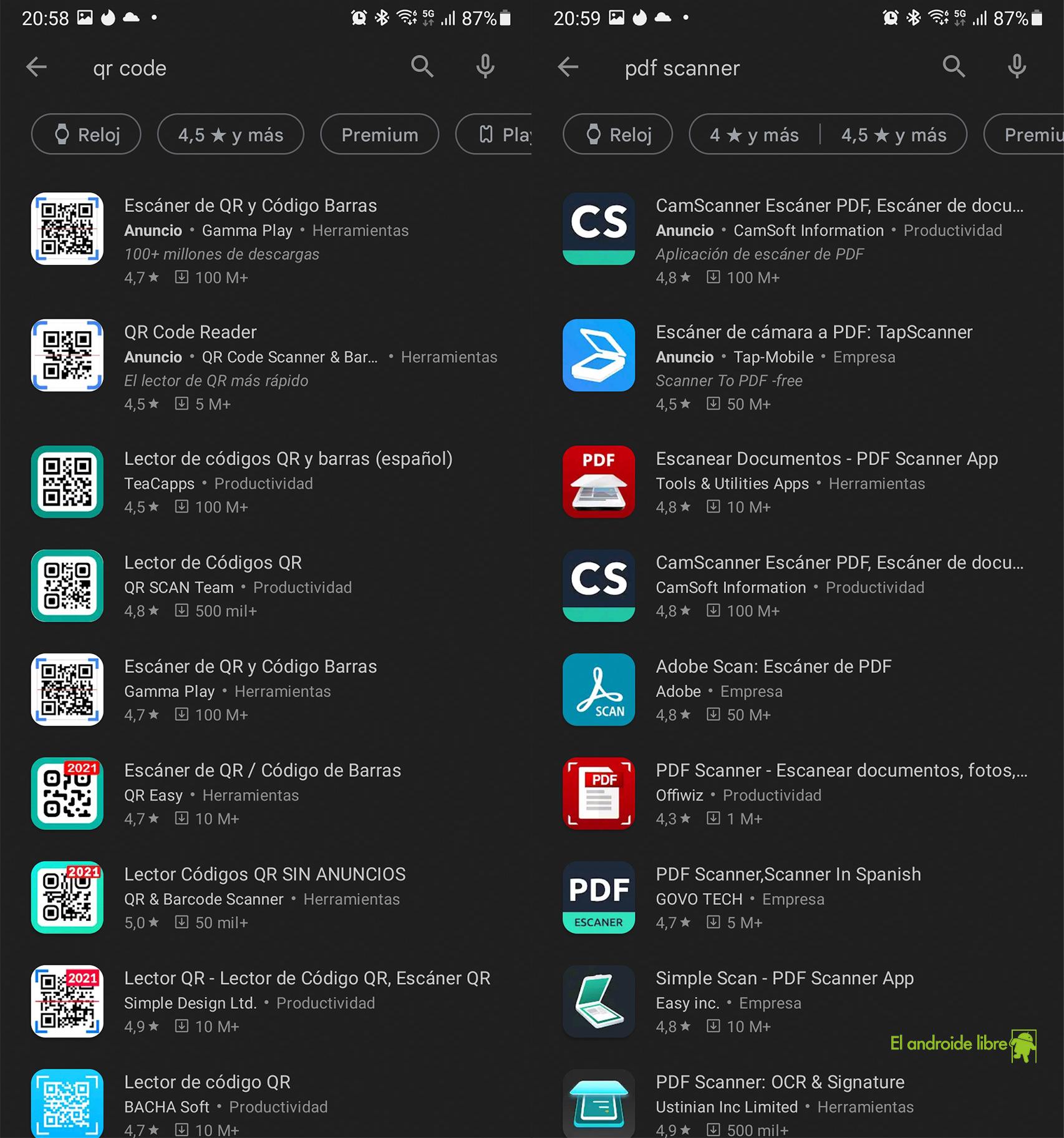 QR code reader apps