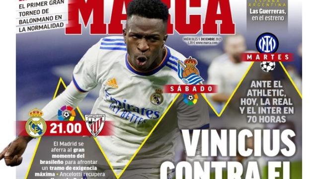 Portada MARCA (01/12/21)