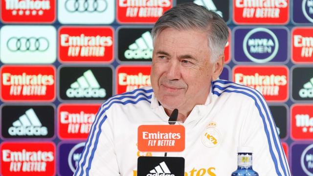 Rueda de prensa de Carlo Ancelotti antes del Real Madrid - Athletic Club