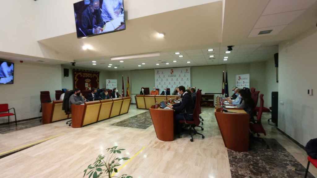 Pleno del Ayuntamiento de Illescas. Foto: illescas.es
