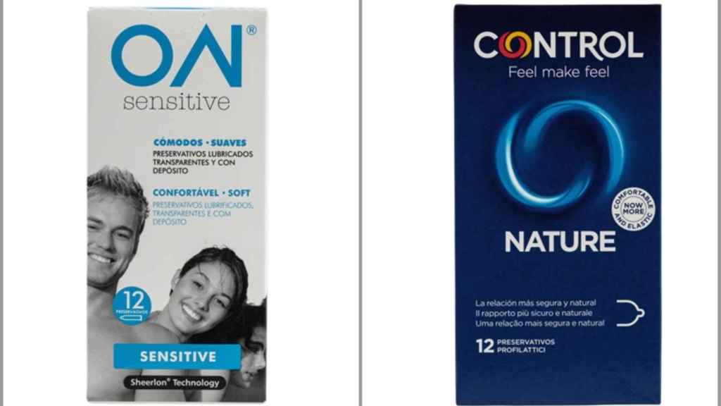 Preservativos On Sensitive y Control Nature