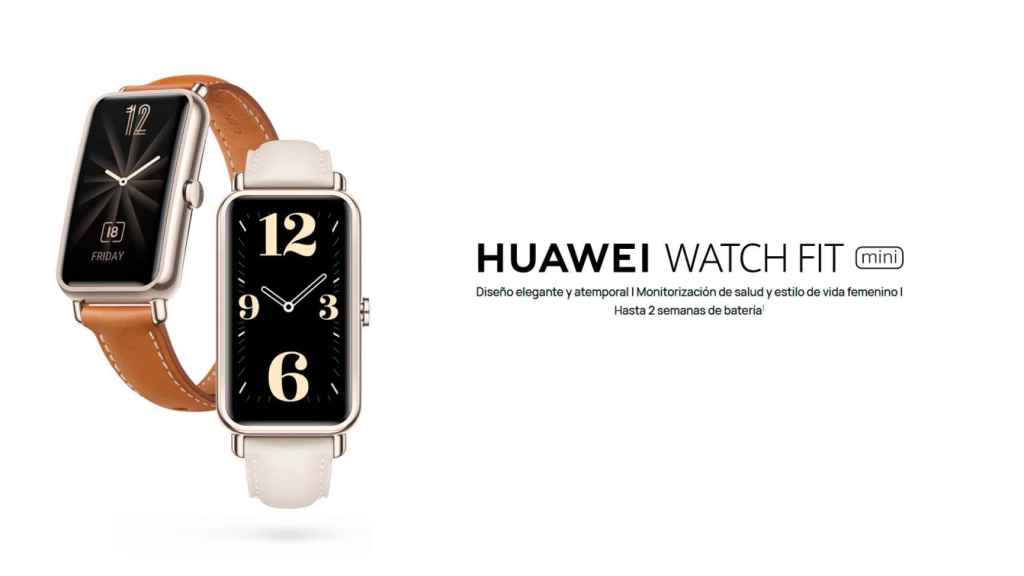 Huawei Watch Fit Mini: el reloj más pequeño de es bastante barato