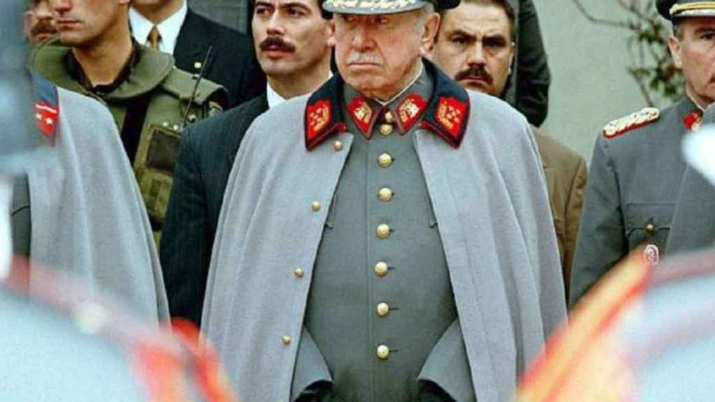 El antiguo dictador chileno Augusto Pinochet, en 1997.
