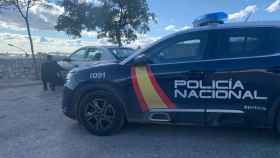 Coche de la Policía Nacional en Alicante.