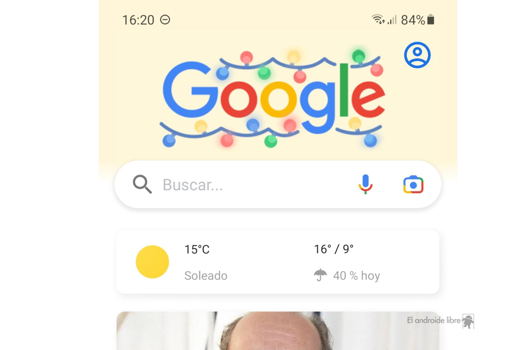 Buscador de Google Discover en la actualidad