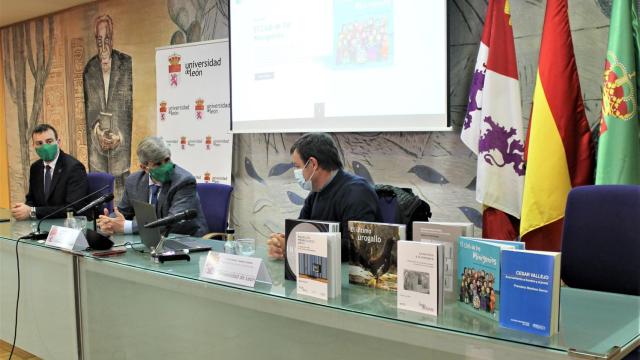 Acto  de presentación de la librería virtual de la ULE