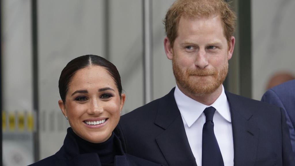 El príncipe Harry y Meghan Markle en Nueva York.