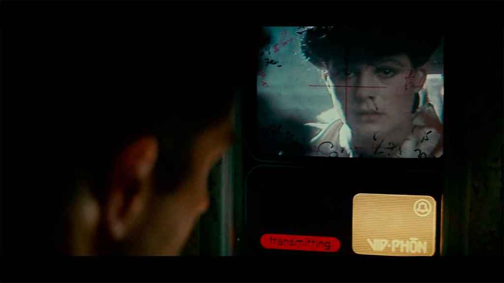 Videollamada en Blade Runner