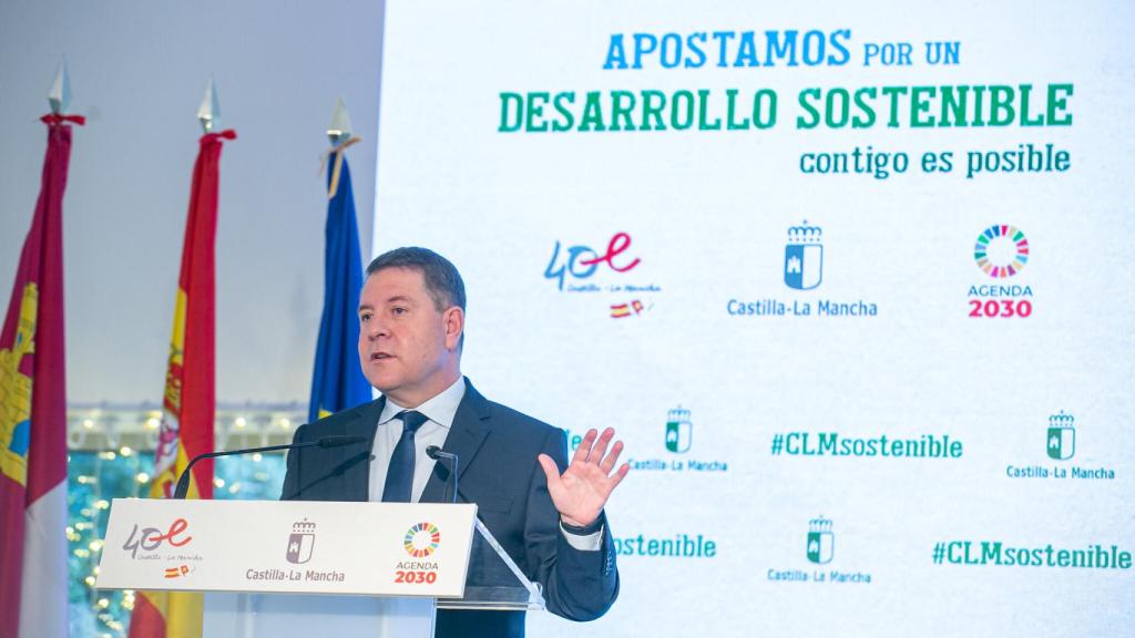 García-Page, presidente de Castilla-La Mancha. Foto: JCCM