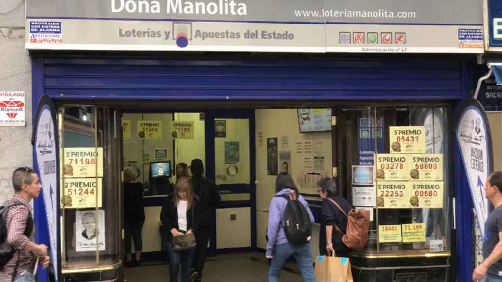 La verdadera historia de Doña Manolita, la administración de lotería más popular.