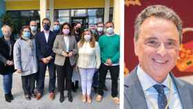 El futuro equipo de gobierno de Torremolinos y Pepe Ortiz, actual alcalde.