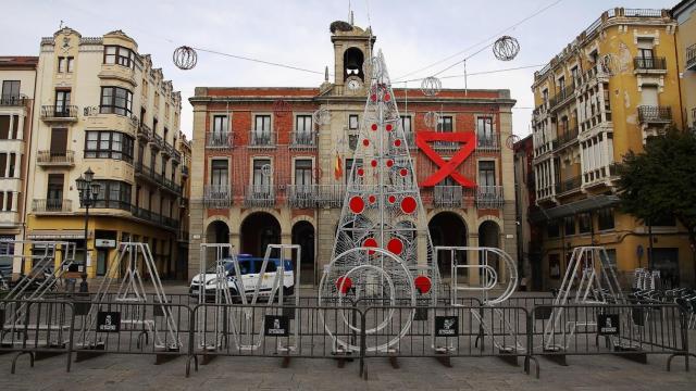 Nueva iluminación navideña de Zamora