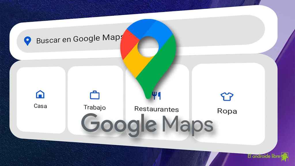 Así es el nuevo widget de Google Maps para búsquedas rápidas