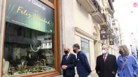 Inaugurado en Albacete el Belén de Globalcaja, que por primera vez sale de la sede del banco