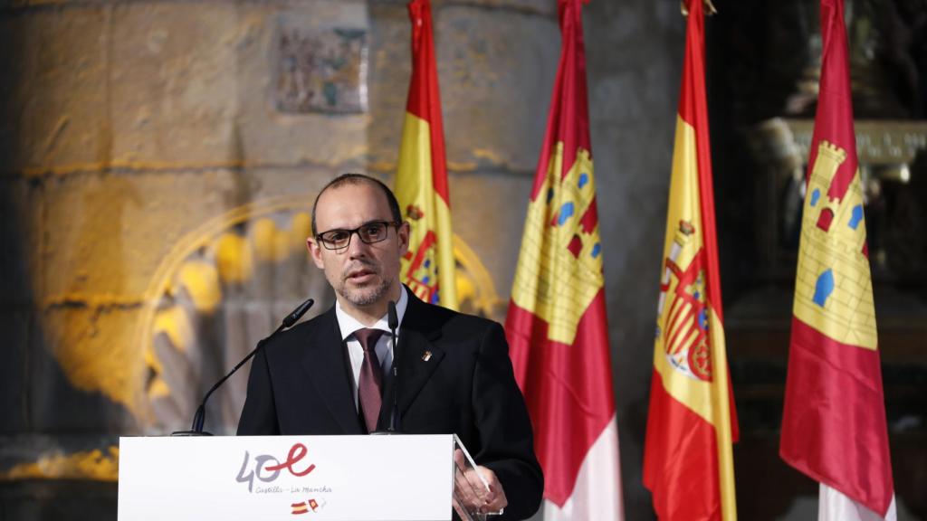 Pablo Bellido, presidente de las Cortes de Castilla-La Mancha.