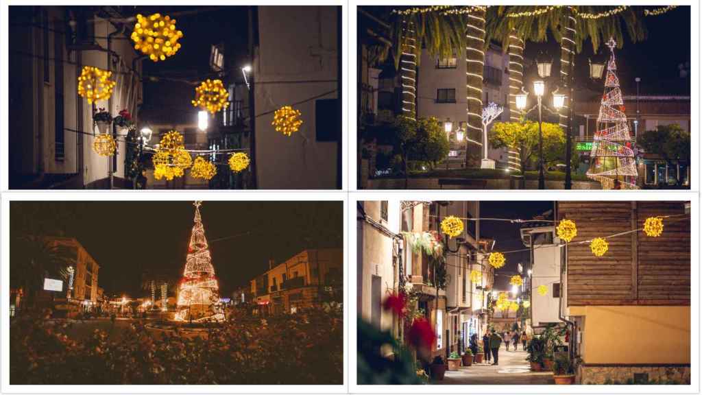Iluminación navideña en Candeleda y El Raso