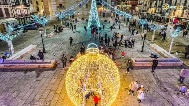 Luces de Navidad en Toro Foto: Toro Mágico