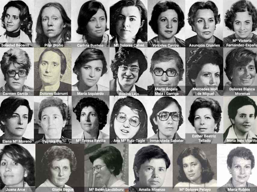 Las 27 mujeres que hicieron posible la Constitución española.