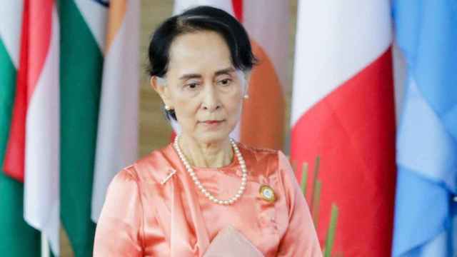 La exlíder de Birmania y Nobel de la Paz, Aung San Suu Kyi. EP