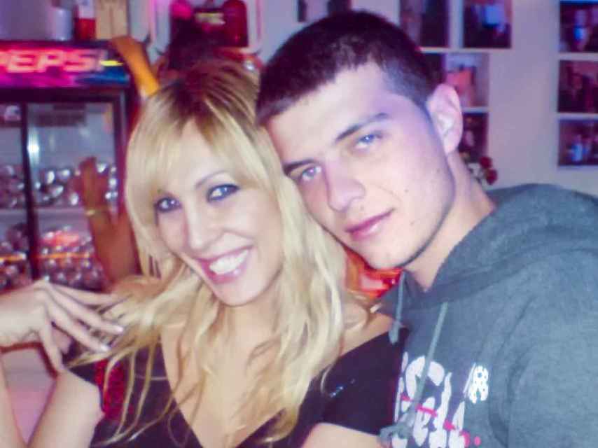 Camilo Blanes y Christina Rapado en la época en la que eran novios.
