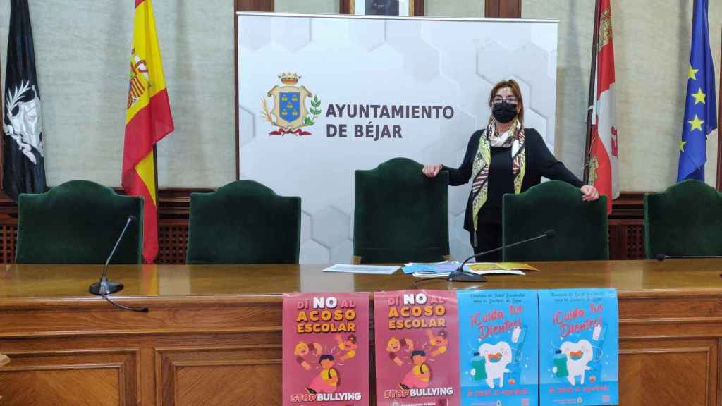 Ana V. Peralejo, concejala de Sanidad y Educación del Ayuntamiento de Béjar