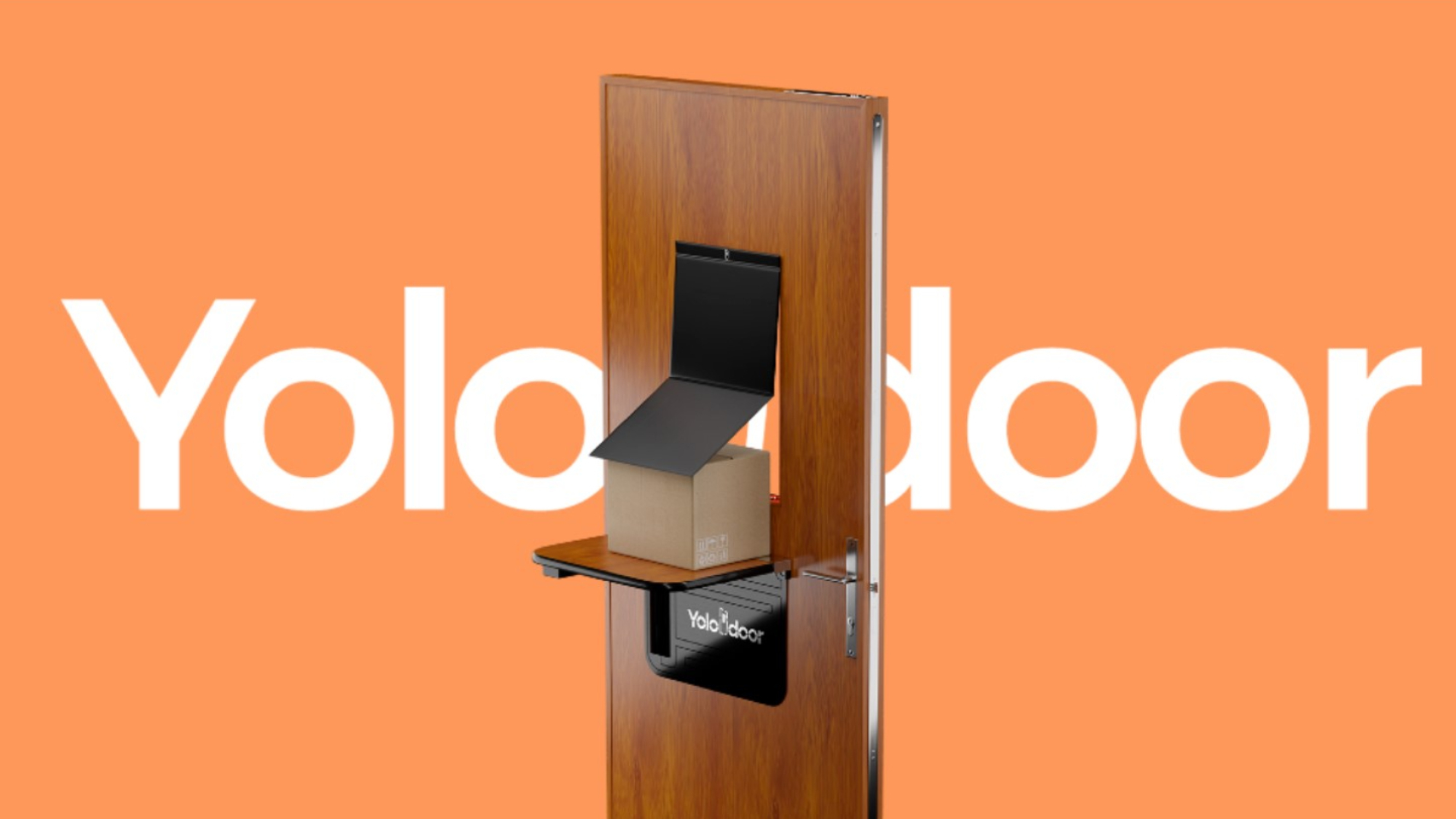 Yolodoor, la puerta inteligente que recibe tus paquetes cuando no estás.
