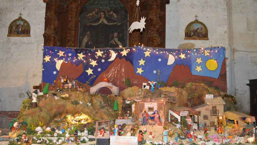 Un Belén para alumbrar la Navidad en Cigales