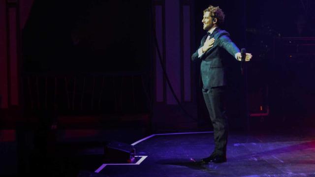 David Bisbal en el Teatro Cervantes de Málaga.