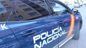 Vehículo de la Policía Nacional.