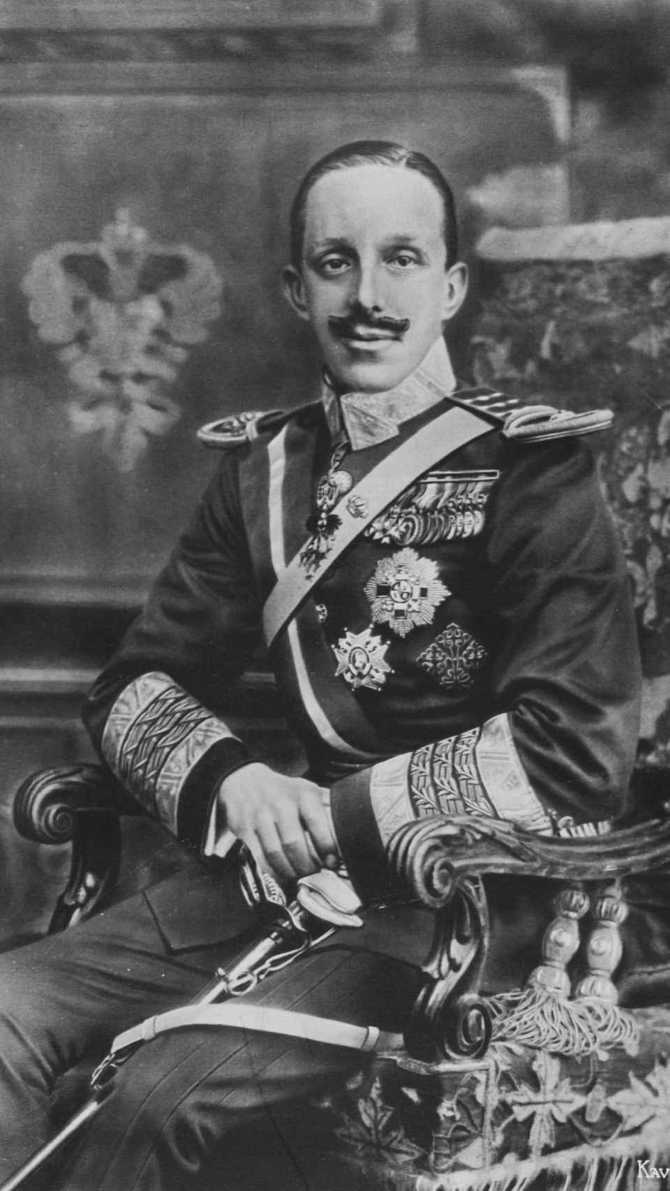 El rey Alfonso XIII.