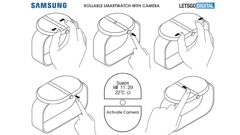 Samsung watch patent