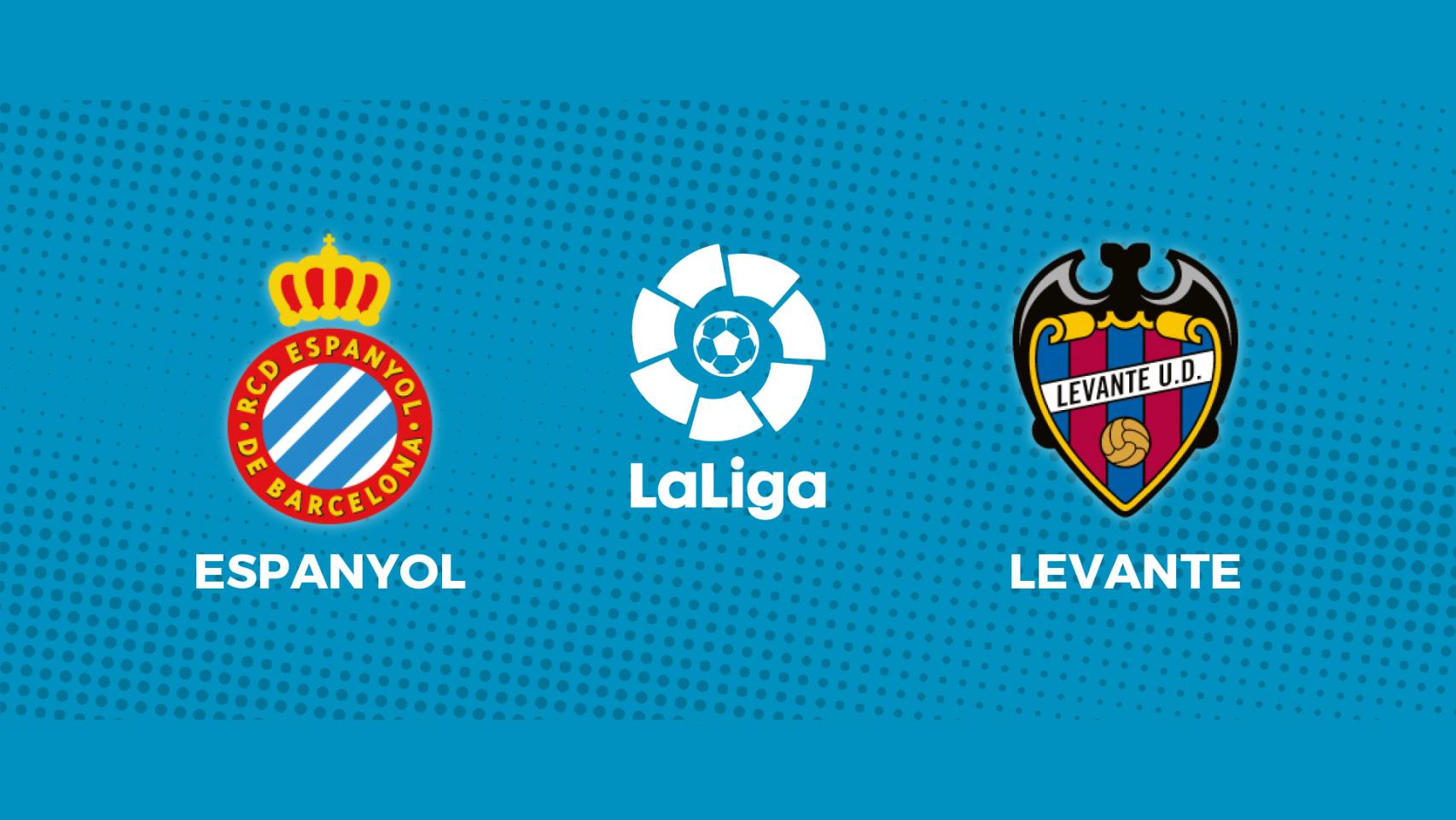 Fútbol: Espanyol - Levante: siga de La Liga,