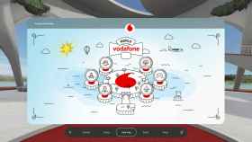 Imagen del metaverso abierto desarrollado por Vodafone.