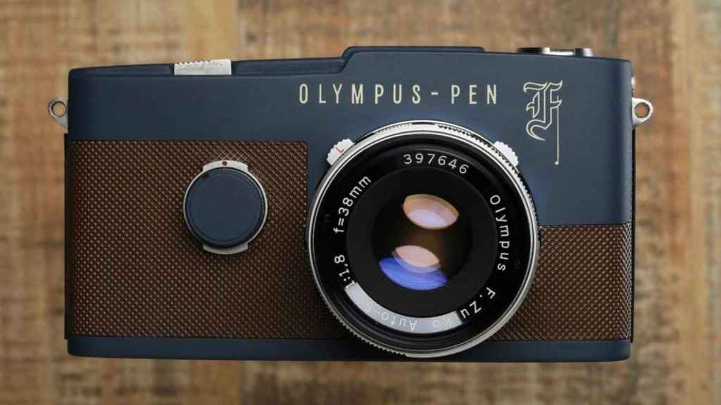 La Olympus-Pen F , una buena cámara para pasear.