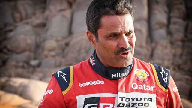 El piloto de rallys Nasser Al-Attiyah