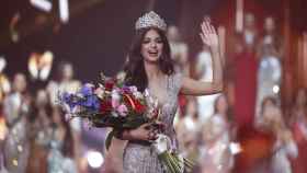 La india Harnaaz Sandhu gana Miss Universo 2021.