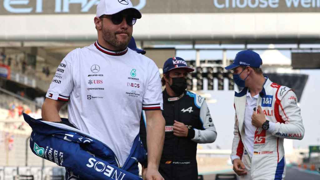 Valtteri Bottas, durante el Gran Premio de Abu Dabi de la Fórmula 1 2021