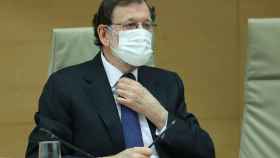 Mariano Rajoy, este lunes en el Congreso de los Diputados.